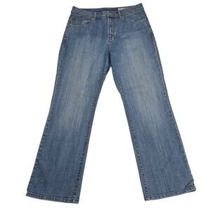 Chico's Platinum Marquis Jean High Rise Fade Wash Stretch Size 10S (Chico's 1.5)